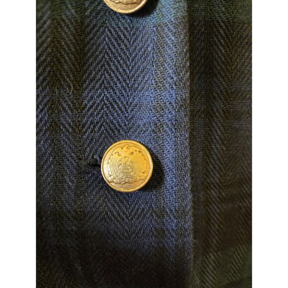 Cynthia Howie Dress Sz 6 Button Front Pleated Maxi Academia Collegiate Hogwarts - Picture 6 of 10